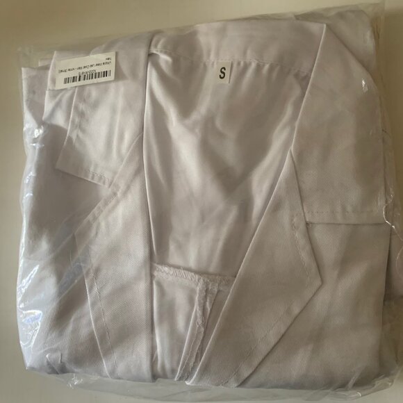 Utopia Wear Professional Lab Coat for Men Laboratory Coat White, Size Small NEW - Picture 5 of 6